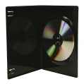Caja DVD slim negra, calidad alta