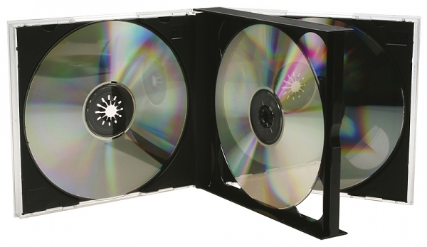 Cajas CD múltiples de 1-2-4 y 6 CD - ZIRIGOZA.COM