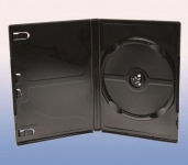 Caja DVD negra, brillante